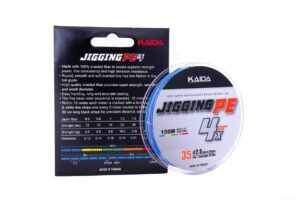 Плетеная леска KAIDA JIGGING PE 4Х 150 м