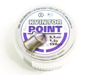 Пули Kvintor Point 5,5 мм, 1,5 г (150 штук)